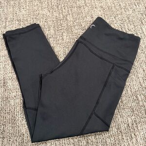 Zyia active women’s Black Leggings large 7/8